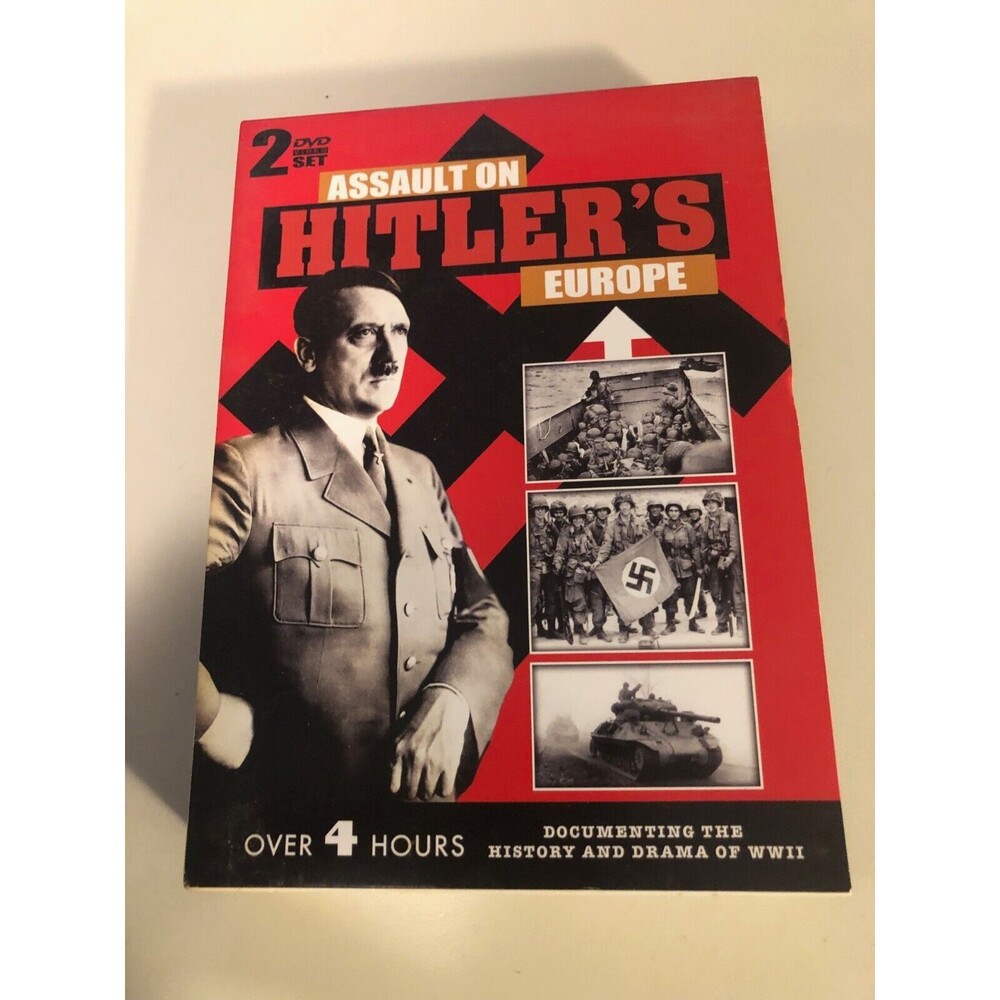 Assault on Hitlers Europe (DVD, 2010 2-Disc Set) With Slipcase